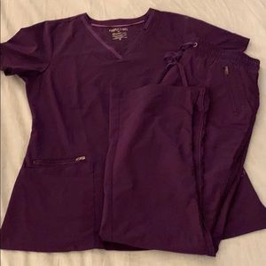 Scrub set.  Scrub top and bottoms
